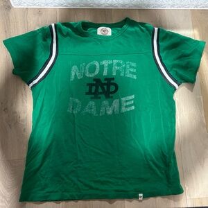 Green Notre Dame T-Shirt